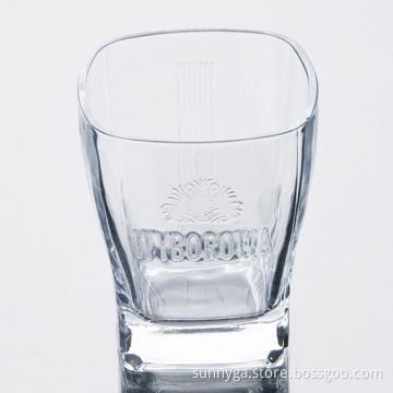 Rocks Glass, Whisky Glass, Engraved Logo, Suitable for Daily Use or Promotional Capacity Purposes